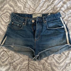 Garage jean shorts